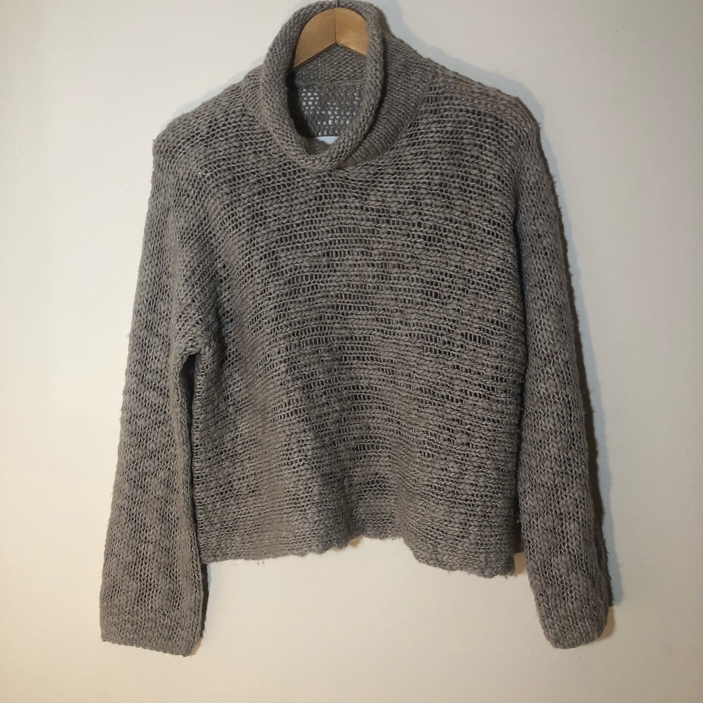 Cozy Cannisse Wool Blend Sweater (made in France)